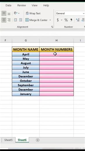 How to find month number to month name in excel 👌💕💞 #msexcelshort #exceltricks #exceltips @highlight | Gautam Kumar