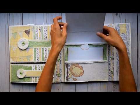 Baby Folio Album | Paper Studio - Little Safari