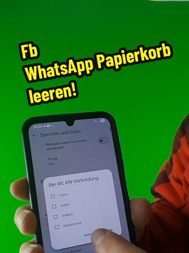 WhatsApp Papierkorb leeren! #smartphonetricks #smartphone #techtips #techtok #whatsapptips