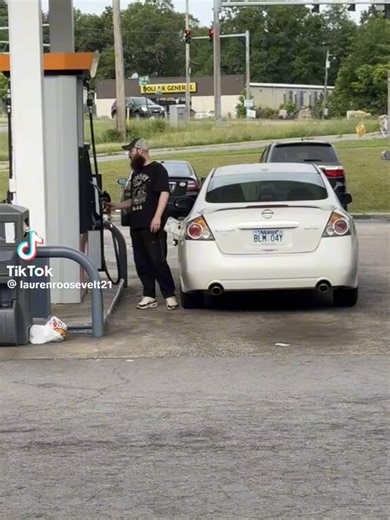 When you live in Arkansas a pull up to the pump to get gas and watch a man who’s screaming and yelling at his wife & acting aggressively. Then when he sees you watching him he freaks out on you too.If this happens in a public setting just imagine what goes on at home.