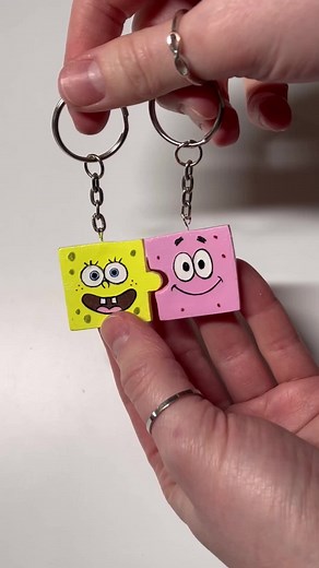 Creative Couple Keychain Ideas with Clay | DIY Gift Ideas