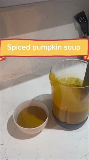 Spiced pumpkin soup. #soup #soupseason #pumpkin #recipe #cooking