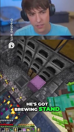 Minecraft Insanely Rare Nether Wart Farm Brewing Setup! #minecraft #buildingsimulation #drdonut