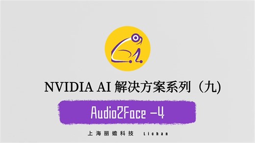 NVIDIA AI 解决方案系列（九）：Audio2Face-4