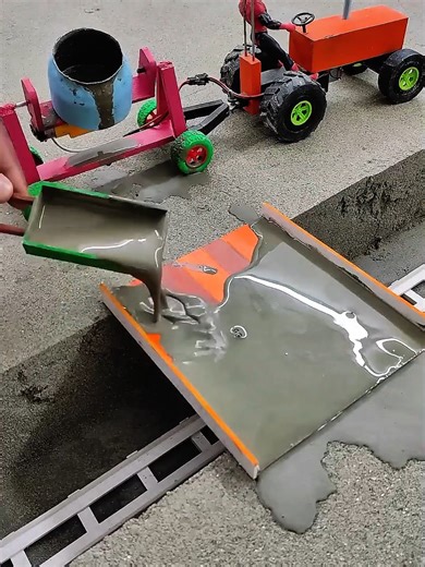 Mini toy's 🧸 house 🏠 kids 😜 cartoon Mini hand pump ⛽ motor water project for cow 🐄 #kids #minitoys #minihouse #cartoon #treding