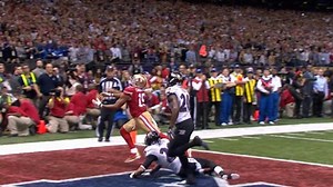 Michael Crabtree Targeted on 49ers' Final Three Passes vs. Ravens in Super Bowl XLVII