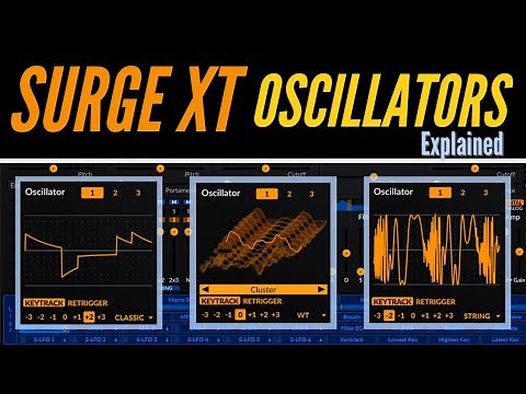 Surge XT Oscillator Tutorial | #SurgeXt #SoundDesign