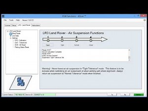 RSW Solutions - 4Dcan Software Air Suspension Tight Tolerance Mode