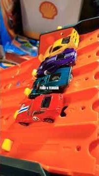 HOT WHEELS BATTLE FORD VS FERRARI