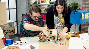 Go behind the scenes of LEGO Ideas 21324 123 Sesame Street