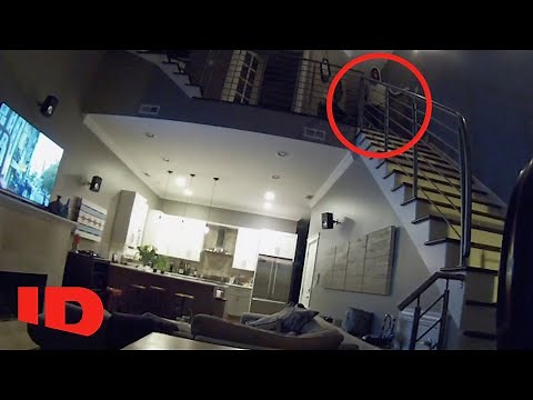 Security Camera Shows Intruder Secretly Watching Couple At Home | Crimes Gone Viral