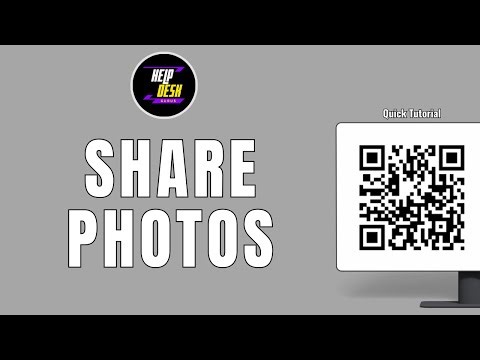 HOW TO SHARE PHOTOS WITH QR CODE