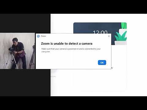 Mengatasi Webcam Error di Zoom "Zoom is unable to detect a camera" #multimedia #tutorial
