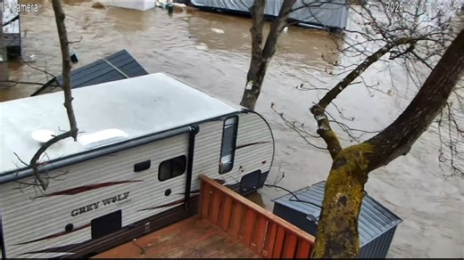 Devastating weekend at Riversedge Campground in Armstrong county. Ice jam flooding brought the river way out of its banks destroying many summer homes at the campground. The owners are working as hard as they can to make sure they'll be ready to open for the start of the season in April. | WPXI Scott Harbaugh