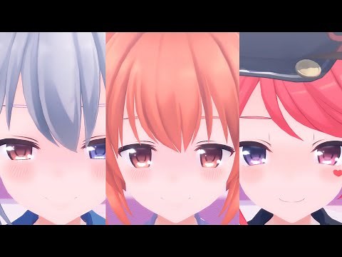 エル＆おーちゃん＆ルアにキスをしてもらう動画【4K】