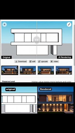 Fast SketchUp AI Render | Modern House in Minutes!