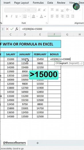 Master IF with OR Formula in Excel | Easy Trick Explained #excel #exceltips #spreadsheetmagic