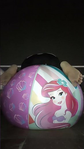 Disney Princess Ariel Giant beach ball bouncing