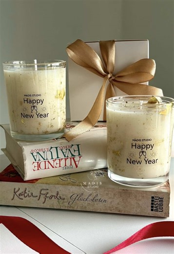 Happy new year🎉🎊🍾 #happyneuwyear #diy #candlemaking | candlemaking