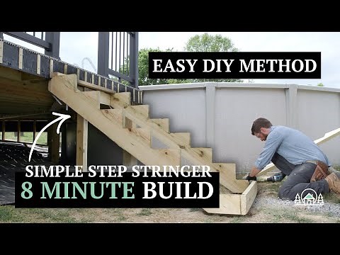 How to Build a Stair Stringer *Easiest Way* (2026)