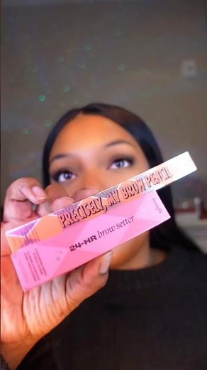 Brows using benefit cosmetics
