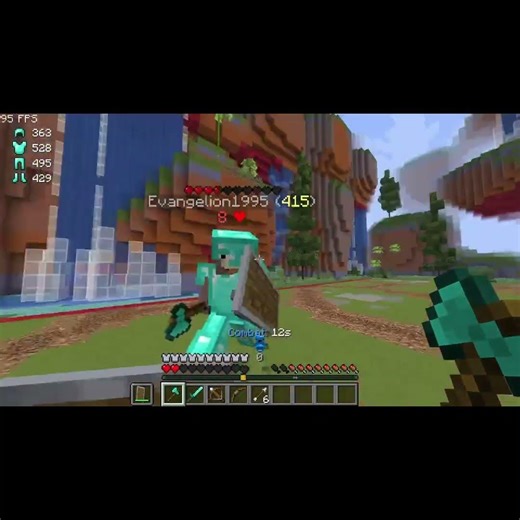 CLOSE CALL 🥲 #minecraft #mincraftpvp