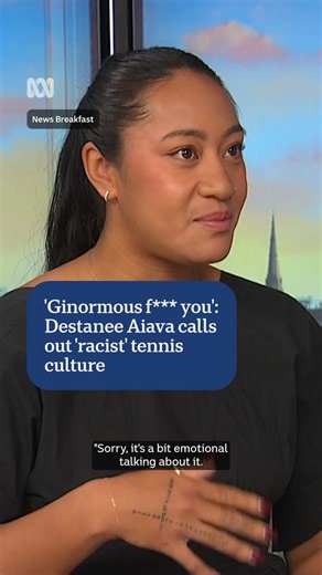 ABC News on Instagram: "Destanee Aiava has announced her retirement from tennis in an explosive social media post. The 25-year-old called out online trolls, while also claiming the sport had a "culture that's racist, misogynistic, homophobic and hostile to anyone who doesn't fit its mould". Aiava last played at the Australian Open, where she was knocked out with Maddison Inglis in the first round of the women's doubles. Get the news that matters to you straight from the source. Download the ABC 