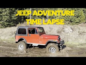 Jeep Adventure Time lapse: Pack, Drive, Explore