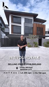 Gorgeous Modern Contemporary House and Lot For Sale in Tivoli Royale, Quezon City 📍Property Code: HL_1245 📍Category: For Sale 📍City: Tivoli Royale, Quezon City 📍Unit: Nine Bedrooms (9BR), 7 T&B 📍Size: LA 300 sqm; FA 720 sqm 📍Parking: 4 carport 📍Php: ₱118,000,000 Property Details: ✅ 9 rooms ✅ 7 toilet and bath ✅ 4 car garage ✅ Living room with high ceiling ✅ Dining room ✅ Clean kitchen ✅ Daily kitchen ✅ Swimming pool with lanai and pocket garden ✅ Maid’s room with toilet and bath ✅ Driver’