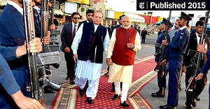 Narendra Modi of India Meets Pakistani Premier in Surprise Visit