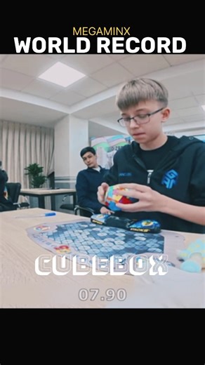 Megaminx WR by Timofei Tarasenko (21.99s)!!😳#shorts#cubing