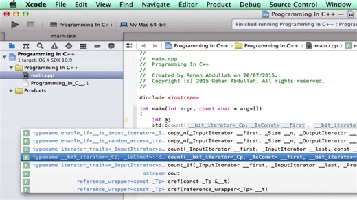Programming in C++ / X-Code || Tutorial 5 - If Statement