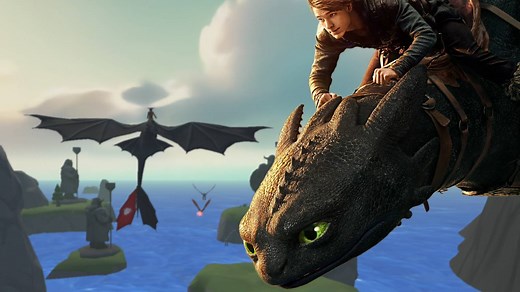 How To Train Your Dragon: Riders Of The Skies Game Shows Off Dragon Riding From Your Living Room In First Trailer
