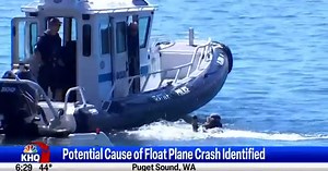 NTSB identifies possible cause of Puget Sound floatplane crash