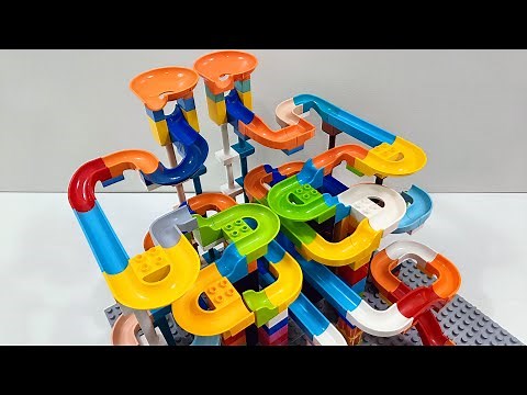 Ultimate LEGO Duplo Marble Run Challenge – Fastest Marble Wins!