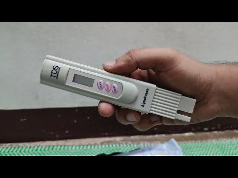 How to change battery in TDS metre