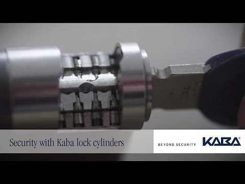 Security with Kaba lock cylinders