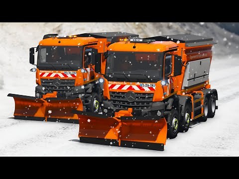 [GTA 5] LES DENEIGEUSES REPRENNENT DU SERVICE SUR L'AUTOROUTE