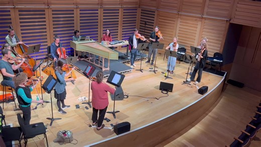 Rehearsals are well underway for Aurora’s performance of Anno tomorrow (Friday 22 Sep) with Anna Meredith at Kings Place. Here’s a snippet from Anna Meredith’s beautiful ‘Anno’, this is ‘Meadow - Spring’ with Aurora’s Principal First Violin/Leader Alexandra Wood. Join us for an evening celebrating the music of now through the music of the past, with two world premieres by Caroline Shaw and Nico Muhly, alongside J S Bach’s Harpsichord Concerto No. 1 with Kit Armstrong, and Anna Meredith’s reimagi