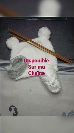 tuto tricot bonnet bébé 0/3 mois 😉😘