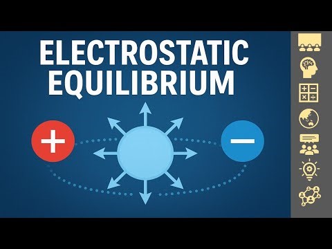 Electrostatic Equilibrium | 12 Physics | Electrostatic Charges and Field