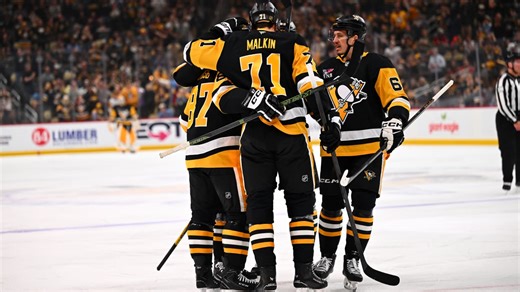 Penguins explode for 6 in the 2nd