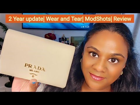 Prada|Mini Bag| Saffiano Leather| What's fits?| ModShots| Wear and Tear| 2 years review