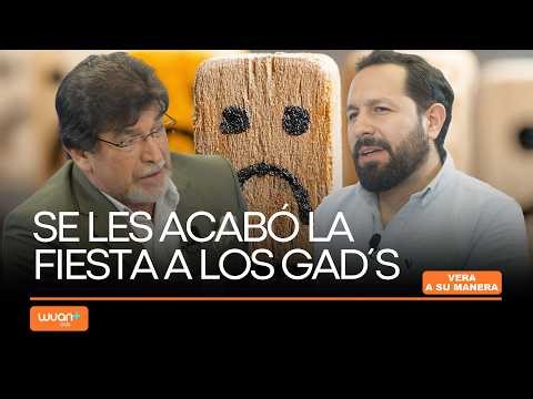¿Malas noticias?... se les acabó a la fiesta a los Gobiernos Autónomos Descentralizados