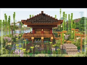 Minecraft: How to Build a Japanese Tea House - Tutorial