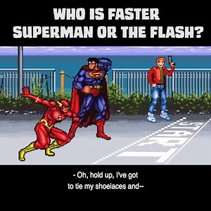 22M views · 7.5K reactions | We finally figure out who's the quickest speedster in the DC Universe. | CollegeHumor | Facebook