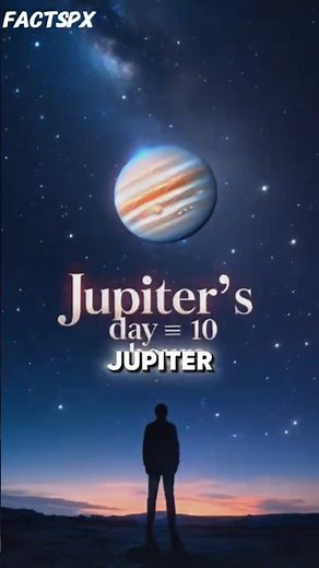 Why One Day on Jupiter Is Only 10 Hours | Space fact | The Truth About Jupiter’s 10-Hour Day