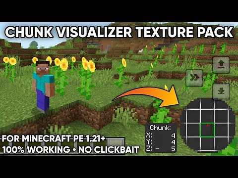 Chunk Visualizer Texture Pack for Minecraft PE 1.21+ 🔥