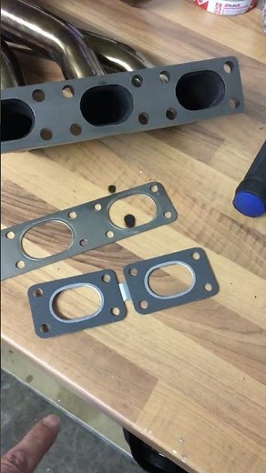 BMW E34 E36 E38 E39 How To Install Header Gasket / Krümmer Dichtung