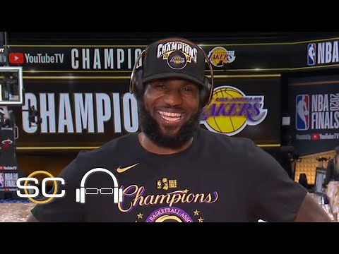 LeBron James talks winning NBA title with Lakers | SC with SVP